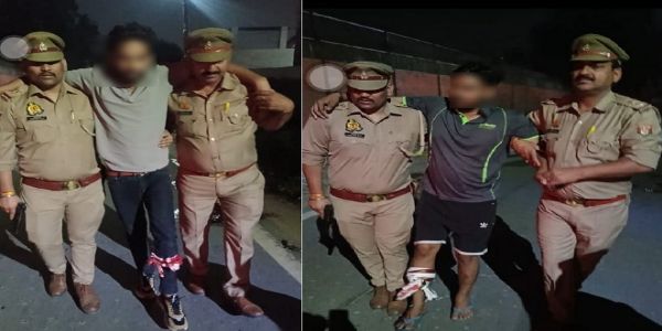 غازی آباد میں پولیس اور جرائم پیشہ افراد کے درمیان پھر چلی گولی ، دو بدمعاش زخمی
