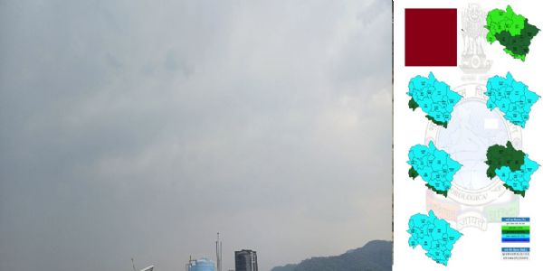 اتراکھنڈ میں اگلے 6 دنوں تک بارش کے امکانات، ایلو الرٹ جاری