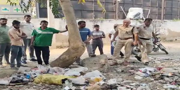 ریواڑی کے باول میں سڑک کے کنارے جھاڑیوں میں ایک بچے کی لاش ملی