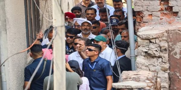 راہل گاندھی نے پونچھ میں حالیہ پاکستانی شیلنگ کو بڑا سانحہ قرار دیا۔