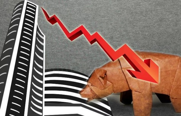اسٹاک مارکیٹ میں ابتدائی کاروبار میں کمی، سینسیکس 769 پوائنٹس گرا
