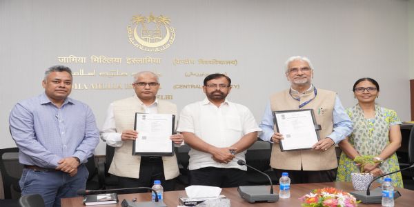 جامعہ ملیہ اسلامیہ اور ایس پی اے،دہلی نے شہری منصوبہ بندی میں ترقی یافتہ تحقیق کے لیےایک مفاہمت نامے پر دستخط کیے