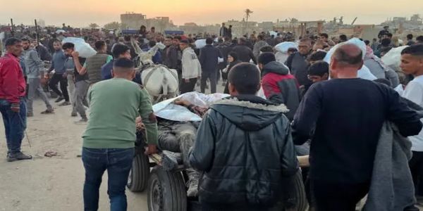 غزہ کے امدادی مقام پرافراتفری کیلئے جی ایچ ایف کا تقسیمی نظام ذمہ دار