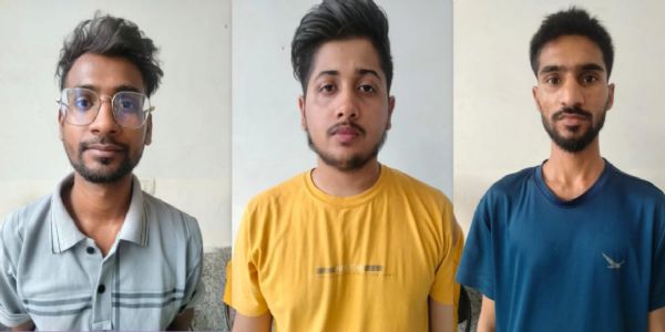 فرید آباد: کریڈٹ کارڈ کی حد بڑھانے کے نام پر فراڈ، تین ملزمان گرفتار