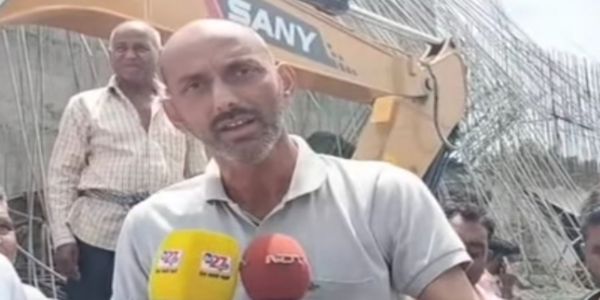 بجنور میں زیر تعمیر پل کا لینٹر 10 گھنٹے کے اندر گر گیا۔