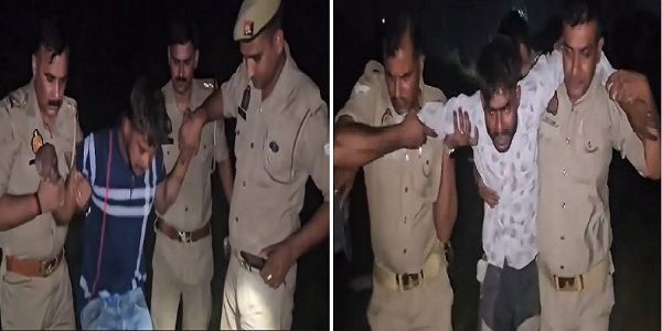 تصادم میں دو شاطر چور گرفتار، گولی لگنے سے زخمی