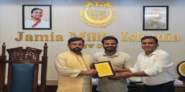 جامعہ ملیہ اسلامیہ کے پی ایچ ڈی اسکالر ڈاکٹر شعبان احمد نے ڈنمارک کی کوپین ہاگین یونیورسٹی میںموقر پوسٹ ڈاکٹورل فیلوشپ جوائن کی