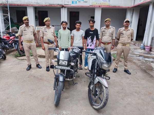 Inter-state vehicle theft gang busted, five arrested