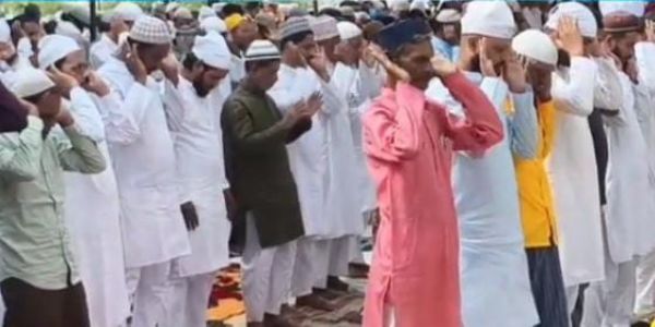 عیدالاضحیٰ (بقرعید) کی نماز پرامن طریقے سے ادا، سکیورٹی کے سخت انتظامات