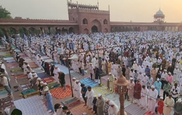 دارالحکومت دہلی میںعیدالاضحی کا تہوار عقیدت واحترام کے ساتھ منایا گیا