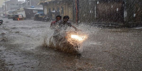 راجستھان میں بارش جاری، تین اضلاع میں اورنج الرٹ، 25 میں ایلو الرٹ