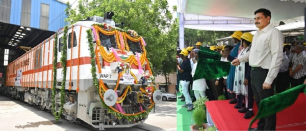 بی آر ای سی اے نے تاریخ رقم کی: 2500 ویں الیکٹرک ریل انجن کا افتتاح، خود انحصار بھارت کےلئے خاص کامیابی