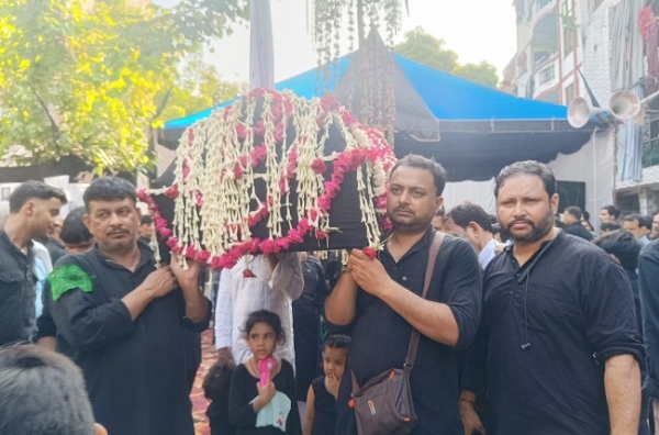 انجمن سجادیہ (کھچڑی پور) کے زیر اہتمام مجلس و جلوس عزا کا اہتمام