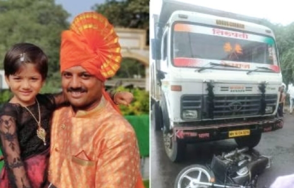 baramati dumper crash claims three lives