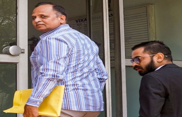 ED questions ex minister Satyendra in Delhi Jal Board scam