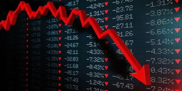 گھریلو اسٹاک مارکیٹ میں زبردست اتار- چڑھاو¿ کے بعد گراوٹ، سرمایہ کاروں کو 2.59 لاکھ کروڑ روپے کا نقصان