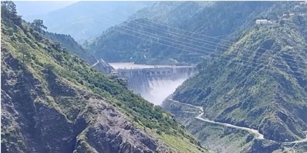 موسلادھار بارش کے بعد بغلیہاڑ ڈیم کے گیٹ کھول دیئے گئے