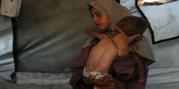 غزہ میں غذائی قلت کا شکار بچوں کی تصاویر دکھانے پر نیتن یاہونالاں