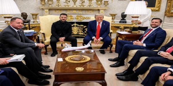 وائٹ ہاوس میں اعلیٰ سطحی تبادلہ خیال: ٹرمپ نے کہا، جنگ کے خاتمے کا امکان، زیلنسکی نے تائید کی