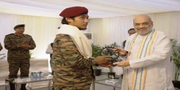 وزیر داخلہ نے آپریشن مہادیو کے بہادر جوانوں کو اعزاز سے نوازا