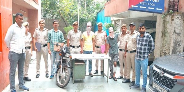 گوکل پوری میں انکاونٹر کے بعد قتل کی کوشش کے دو ملزم گرفتار