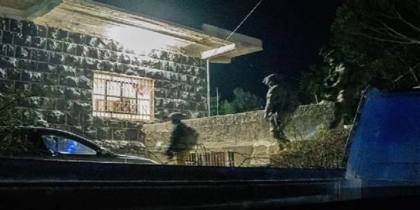 شام میں اسرائیلی فوج کی کارروائی ، ہتھیاروں پر قبضے کا دعوی