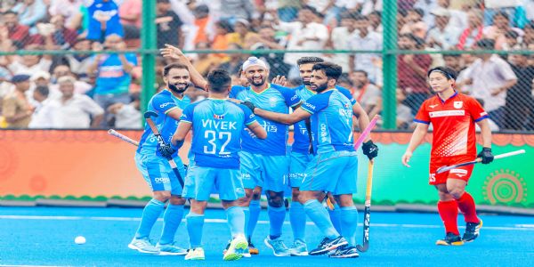 ہاکی ایشیا کپ میں ہندوستانی ٹیم کی مسلسل دوسری جیت، جاپان کو 2-3 سے شکست دی