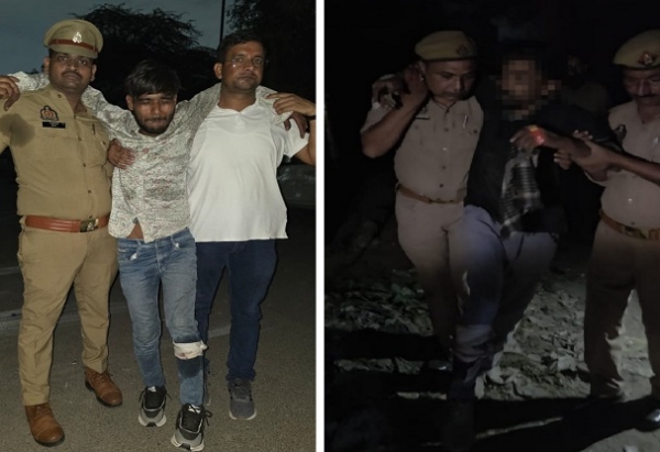 Four criminals arrested in police encounter, 2 injured