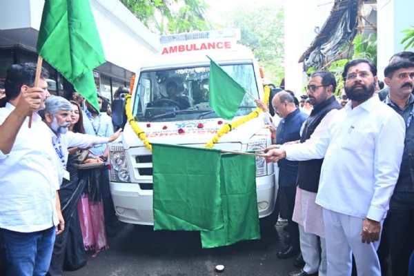 CARDIAC AMBULANCE DEDICATED TO THANE CIVIL HOSPITAL