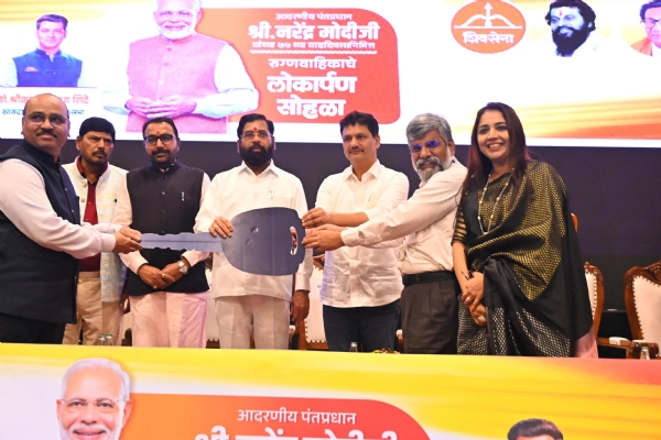 CARDIAC   AMBULANCE DEDICATED TO THANE CIVIL HOSPITAL