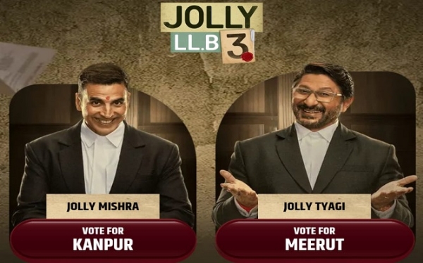 Jolly LLB 3 video hit social media, Kanpur vs Meerut battle