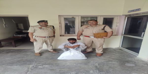 جند میں 2 کلو 600 گرام گانجے کے ساتھ ایک گرفتار