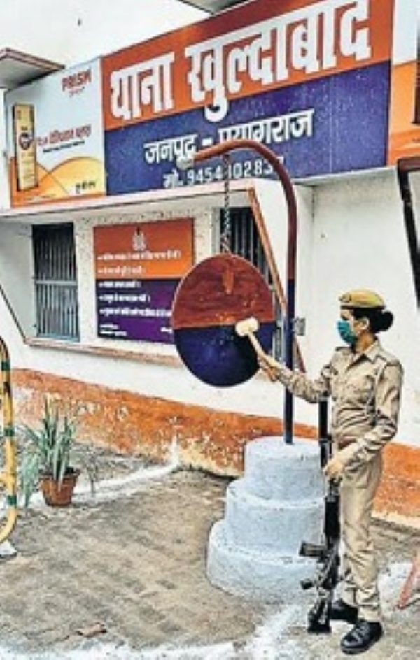 Motorcyclist died, crushed by municipal corp vehicle in Prayagraj