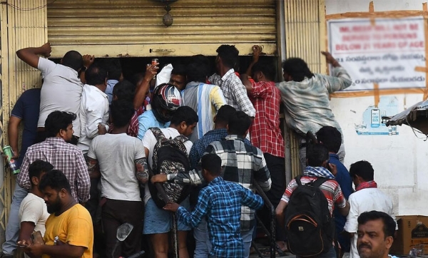 حیدرآباد میں نئے سال پر شراب کی فروخت کے تمام ریکارڈ ٹوٹ گئے