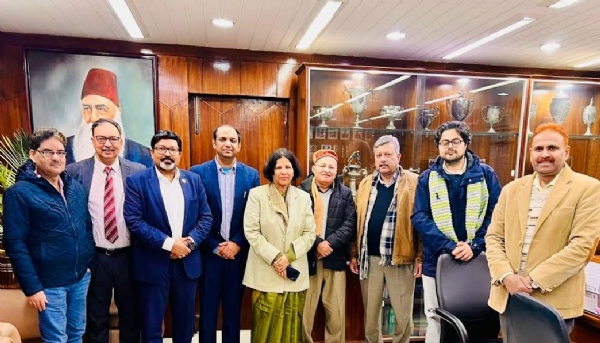 جرمن سیکشن اے ایم یو معاہدہ پر دستخط