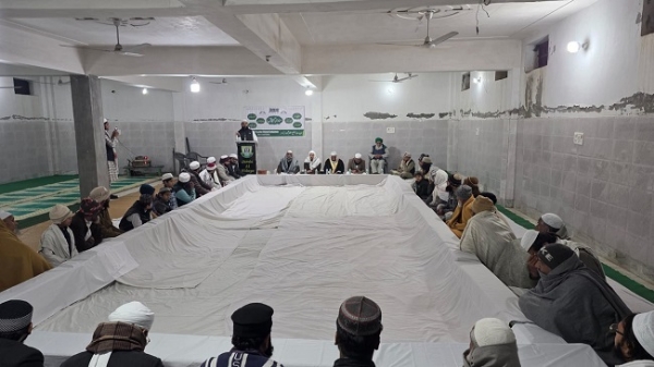 جمعیة علماءضلع مظفرنگر کے زیراہتمام جامعہ الہدایہ نگلہ راعی میں جمعیة علماءکی میٹنگ منعقد