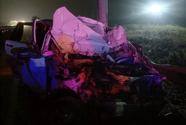 لاری اور انووا میں ٹکر، ڈی ایس پی کی والدہ سمیت دو افراد جاں بحق، تین شدید زخمی