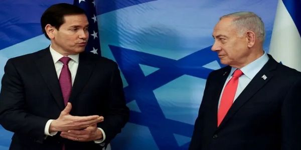 امریکی وزیر خارجہ مارکو روبیو اور بنجامن نیتن یاھو کافون پر رابطہ