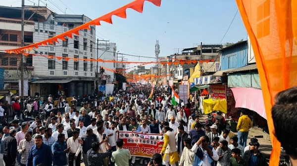 اندور میں نکلی کانگریس کی نیائے یاترا