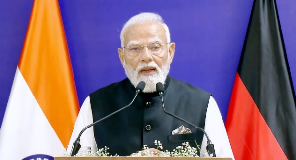 ہندوستان-جرمنی کے درمیان دہشت گردی کے خلاف متحد، اسٹریٹجک شراکت داری مضبوط: مودی ہندوستان-جرمنی کے درمیان دہشت گردی کے خلاف متحد، اسٹریٹجک شراکت داری مضبوط: مودی