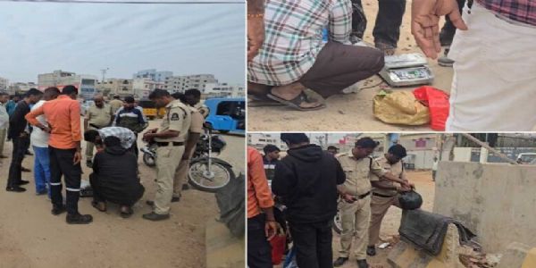 بنڈلہ گوڑہ پولیس کے ہاتھ 2 کلو گانجاضبط، ایک ملزم گرفتار