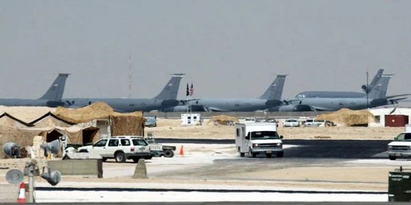 امریکی جنگی طیاروں کی قطر کے ایئر بیس پر سرگرمیاں تیز