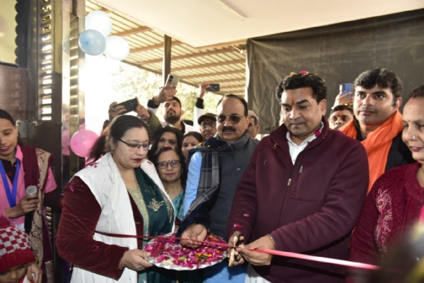دہلی کے وزیر کپل مشرا نے آیوشمان آروگیہ مندر کا افتتاح کیا اور حکومت کے منصوبوں کو شمار کرایا