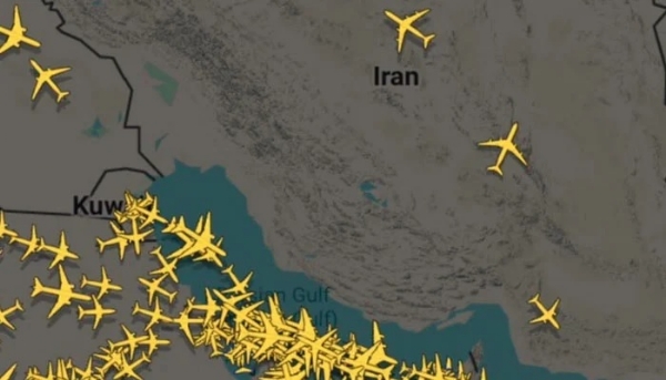 ایرانی فضائی حدود ہر قسم کی پروازوں کے لیے عارضی طور پربند