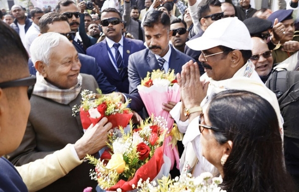 مکر سنکرانتی کے موقعہ پر جے ڈی یو کے ذریعہ منعقد دہی ،چوڑا کی دعوت میں وزیر اعلیٰ شامل ہوئے