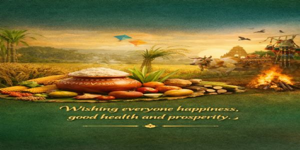 نائب صدر اور وزیر اعظم نے اہل وطن کو مکر سنکرانتی اور پونگل کی مبارکباد دی