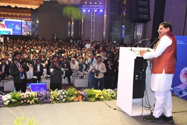 وزیر اعلیٰ ڈاکٹر موہن یادو نے مدھیہ پردیش علاقائی اے آئی امپیکٹ کانفرنس 2026 سے خطاب کیا