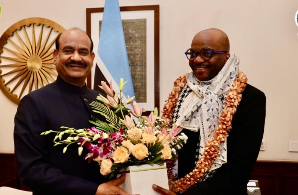 اوم برلا کی آسٹریلیا اور بوتسوانا کے اسپیکروں سے ملاقات