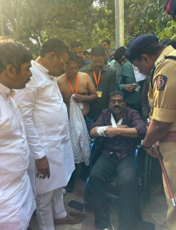 ELECTION MAHA SAMBHAJINAGAR COUNTING TENSION