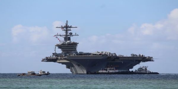 ایران کے ساتھ کشیدگی کے درمیان امریکی جنگی جہاز یو ایس ایس ابراہم لنکن مشرق وسطیٰ کے لیے روانہ ۔
